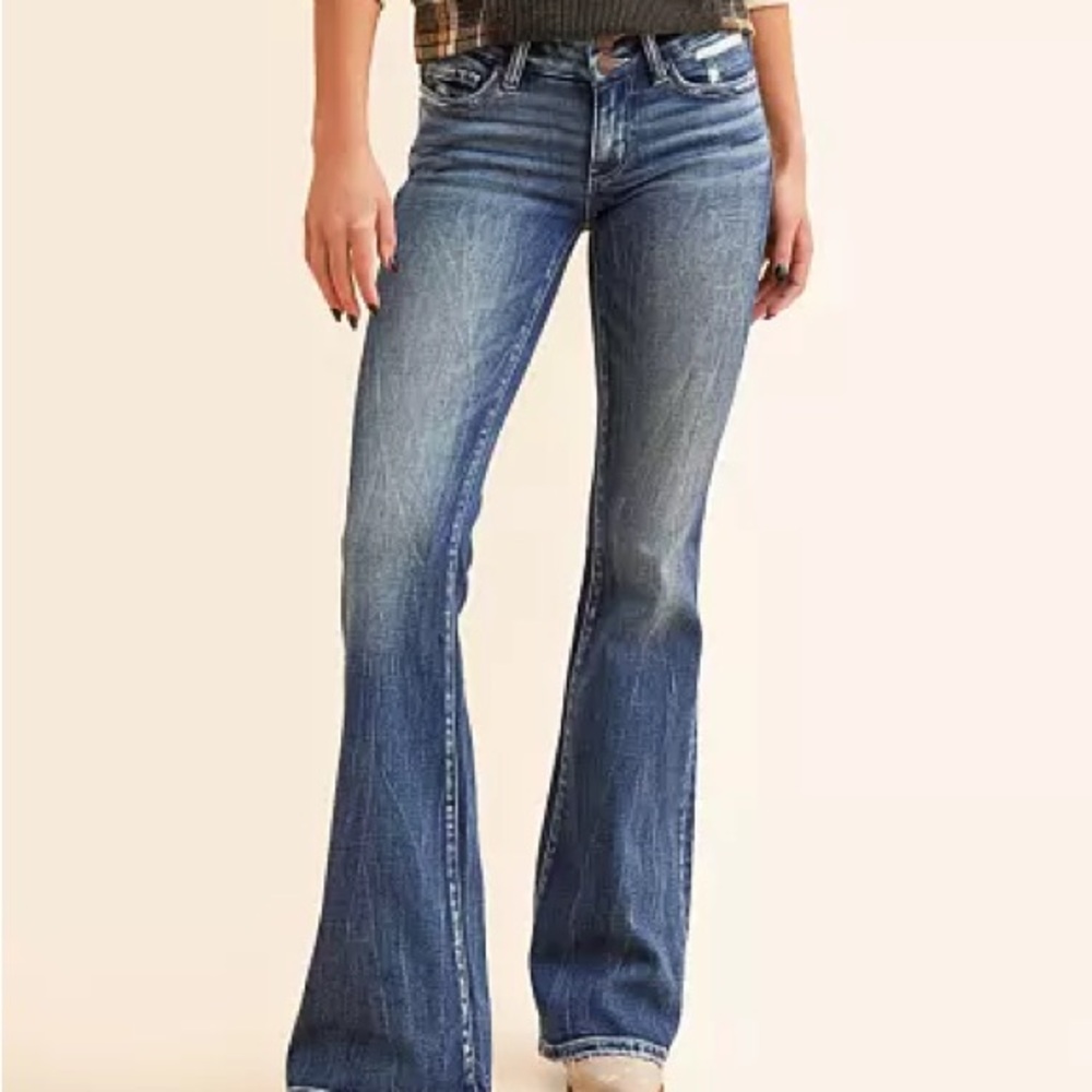BKE Flare Jeans in Classic Blue 26L